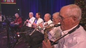 Manitoulin Swing Band performs on the 2021 Telethon