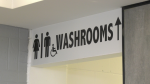 FILE IMAGE public washroom sign. (CTV News)