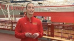 Former Olympian Jessica Zelinka is now coaching the Dinos track and field and cross country team