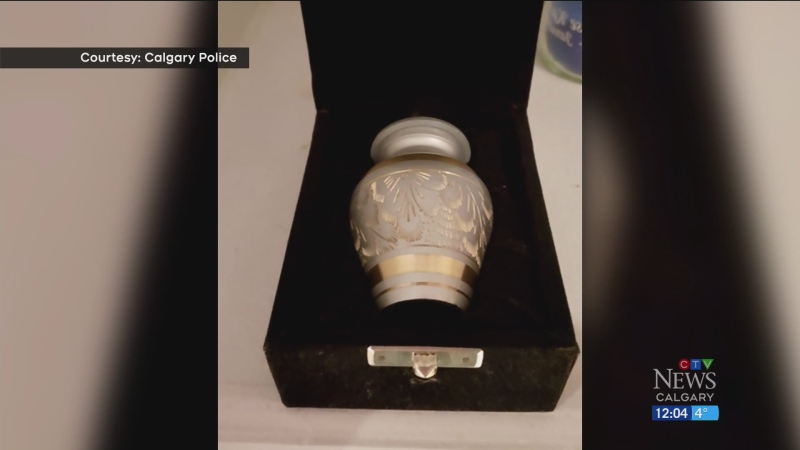 Family pleads for return of urn