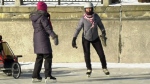 Rideau Canal Skateway open end to end