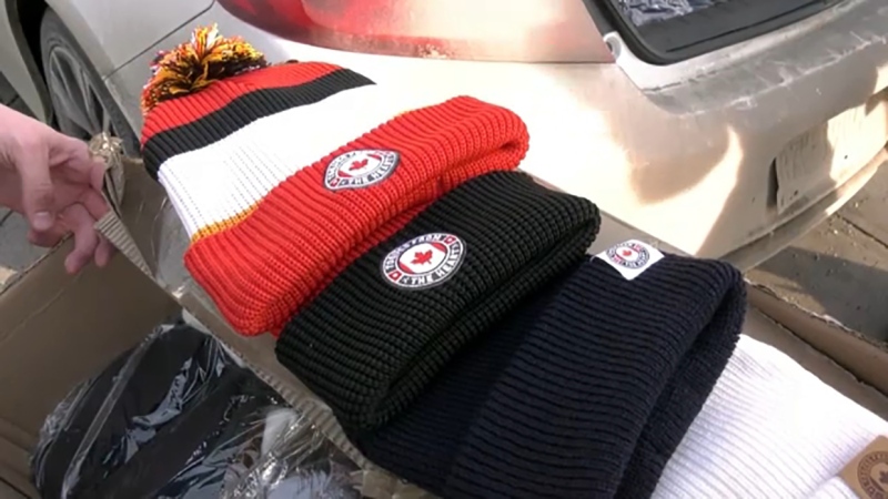 'Toques from the Heart' has teamed up with organizations in every province and territory this year and are hoping to put 35,000 toques in the hands of Canadians who need them.