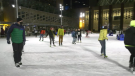 Ice Grooves takes over the rink at City Hall Plaza. Saturday Jan 15, 2022 (CTV News Edmonton)