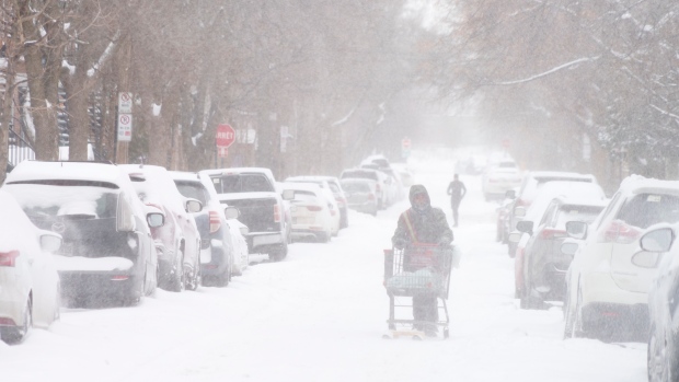 Bundle up and batten down: winter storm hits Quebec