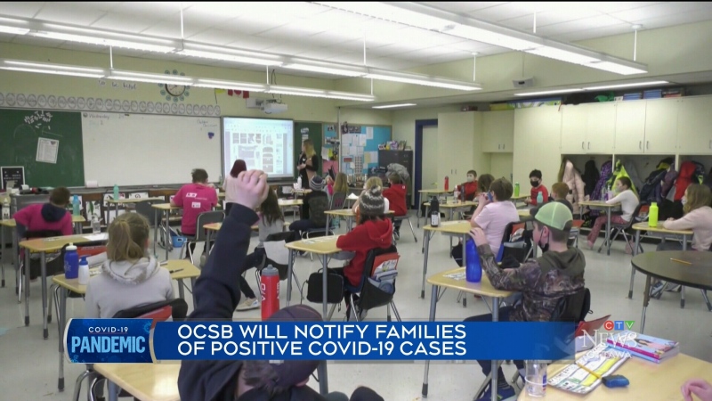 OCSB to alert parents of school outbreaks