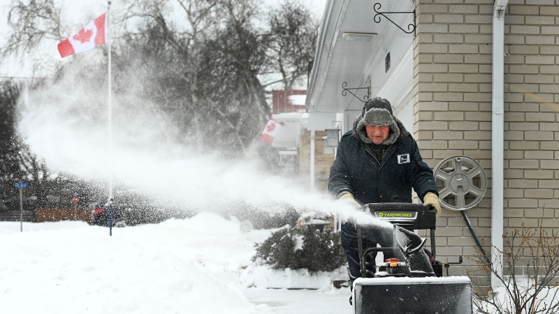 CTV National News: Blizzard hits Ontario 