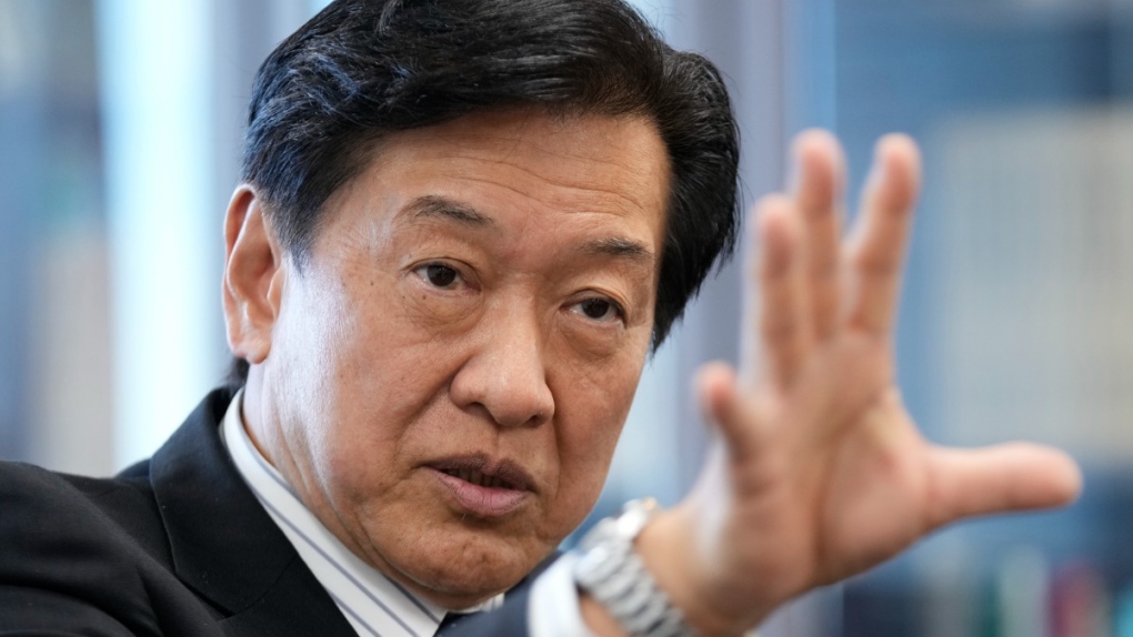Japanese Environment Minister Tsuyoshi Yamaguchi
