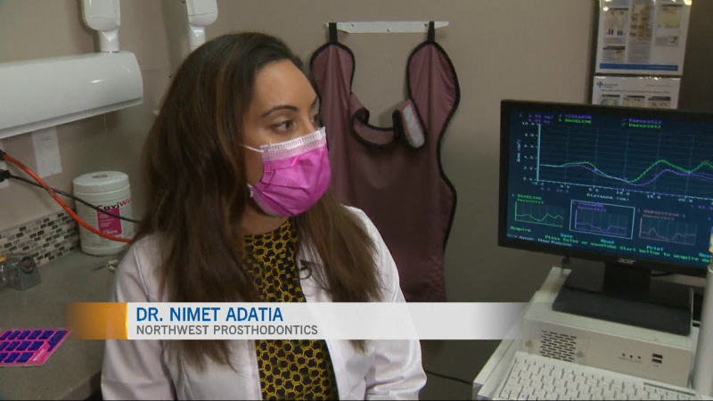 Adriana visits Northwest Prosthodontics to learn about how getting tested for a sleep disorder is simple as a visit to the dentist