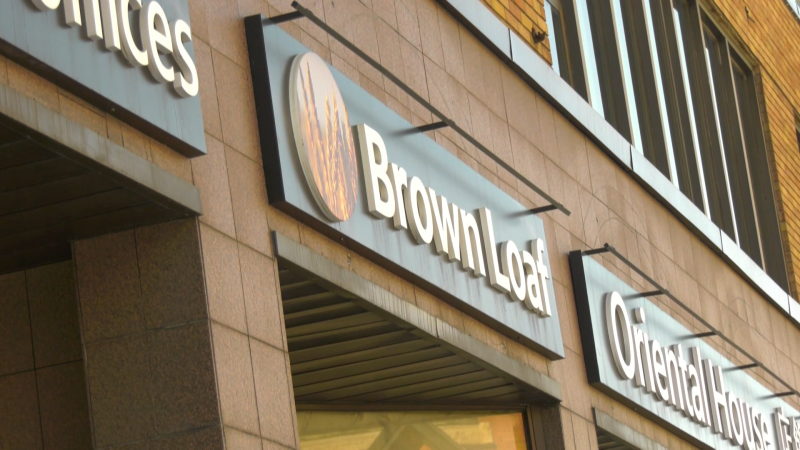 The Brown Loaf Bakery on Elgin Street in Ottawa, Ontario.