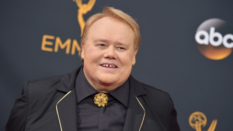 FILE - Actor-comedian Louie Anderson appears at the 68th Primetime Emmy Awards in Los Angeles on Sept. 18, 2016. (Photo by Richard Shotwell/Invision/AP, File) 
