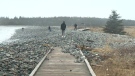 Popular Eastern Passage, N.S. boardwalk damaged