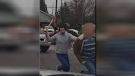 RCMP are looking for this man after he attacked someone in a Nanaimo on Monday.