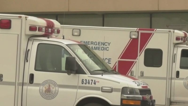 Record call volume for B.C. paramedics 