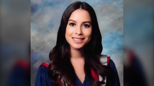 Melissa Blimkie is seen in this undated graduation photo. (IHIT handout)