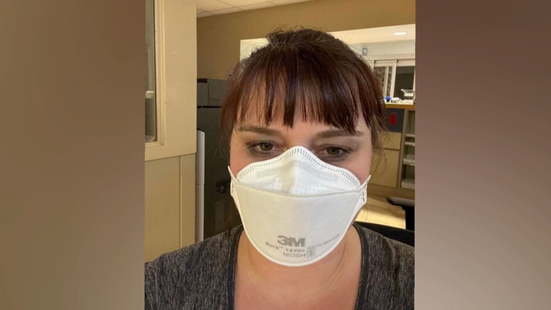 Amanda Cormier hs been a registered nurse with Horizon Health for over 16 years, and says this particular wave of the COVID-19 pandemic is extra challenging.