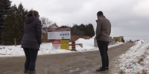 Would-be homebuyers looking for answers after contracts terminated by developer. (CTV Kitchener)
