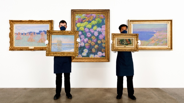 Karya Monet dapat dijual seharga US juta dalam lelang