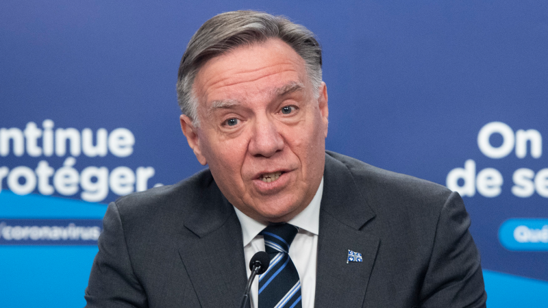 Legault says Que. hospitalizations have peaked
