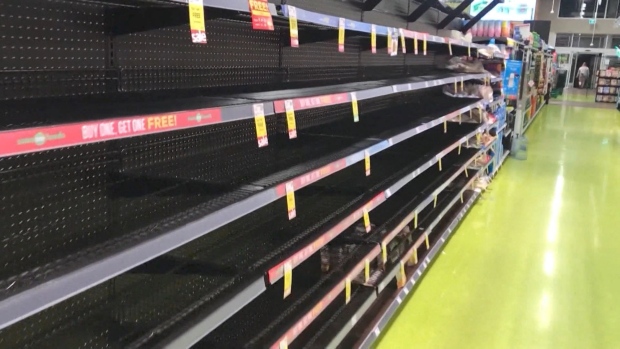 Des problèmes de chaîne d’approvisionnement laissent vides certaines étagères d’épicerie à Ottawa et dans l’est de l’Ontario
