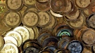 Bitcoin tokens in Sandy, Utah, on April 3, 2013. (Rick Bowmer / AP)