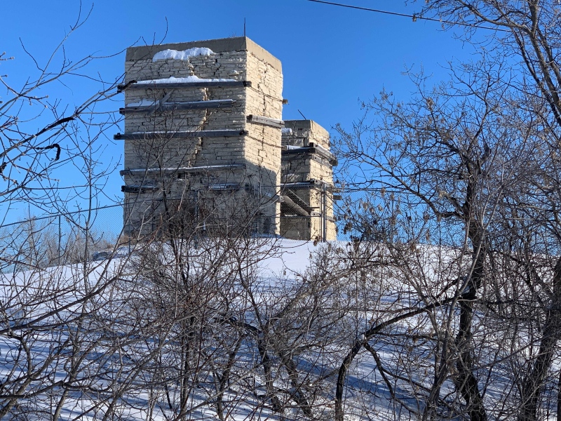 Stonewall, Man. is contributing $1 million to save the town's historic limestone kilns. (Photo: CTV News/Jamie Dowsett)