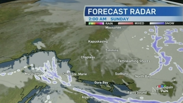 Northern Ont. weekend weather forecast
