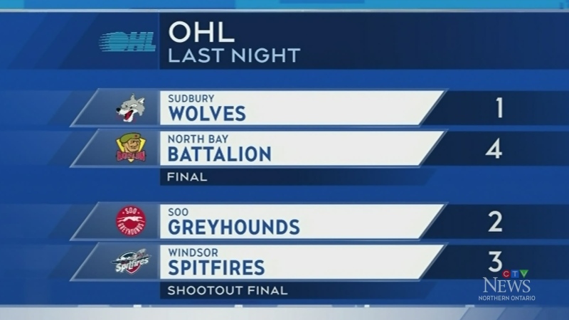 Northern OHL action 