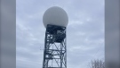 The Carvel radar is coming back on Monday after its most significant upgrade in more than 30 years. (Dave Mitchell/CTV News Edmonton)