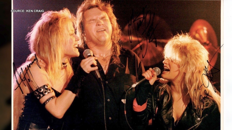 Meat Loaf performing at Barrymore’s in Ottawa in 1987. (Courtesy Ken Craig)