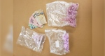 Drugs and cash seized in London, Ont. on Thursday, Jan. 20, 2022 are seen in this image released by the London Police Service.