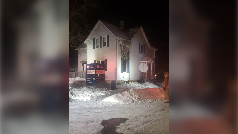 The Ontario Fire Marshal is investigating a fatal fire in Simcoe,Ont. (Source: OPP West Region/Twitter)