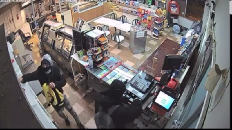 Halifax District RCMP is asking for the public’s help in identifying two suspects in connection with a break and enter into a business in Lower Sackville, N.S. (Photo: RCMP)