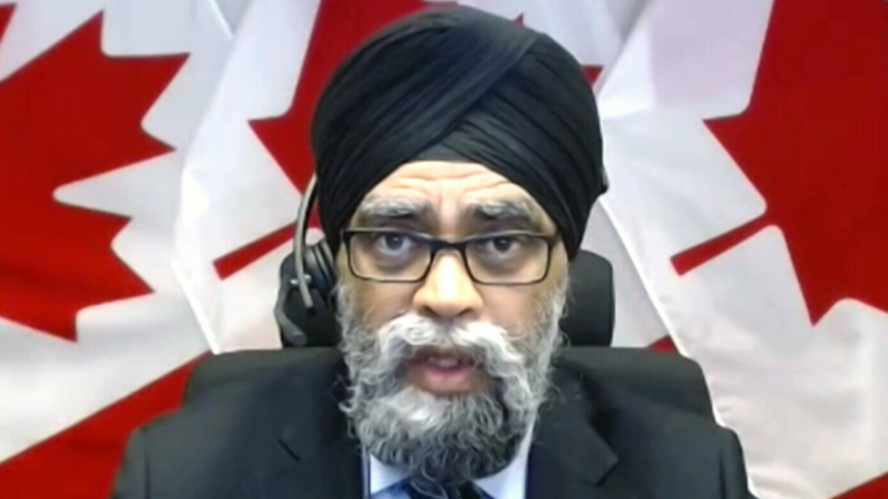 International Development Minister Harjit Sajjan discusses why the feds aren't yet sending weapons to Ukraine to defend against Russia.