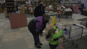 The Aikens family is the fourteenth local family to move into a Habitat For Humanity home in the Soo. Jan.23/22 (Mike McDonald/CTV News Northern Ontario)