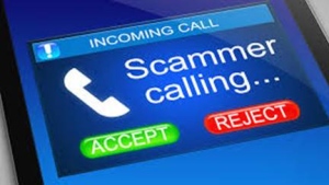 Scammer calling cell phone. (source: Chatham-Kent Police Service)