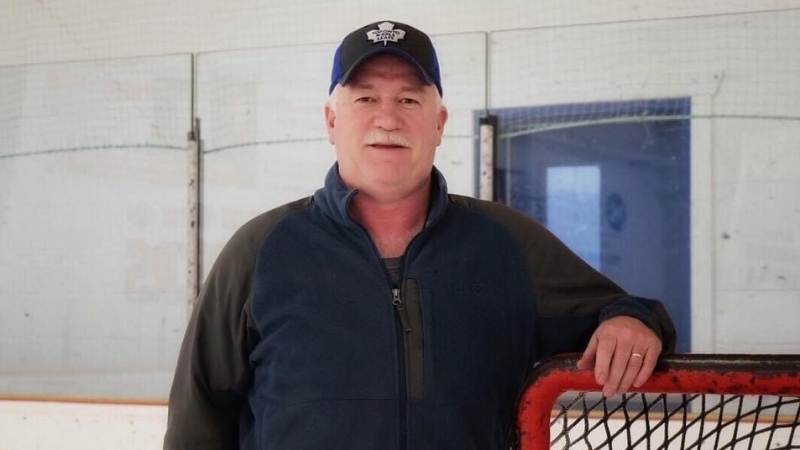 John Jerrott is known to many around Dominion, N.S. as the Zamboni Driver, and is as much a part of the local arena as the hockey itself.