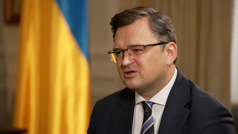 Ukrainian Foreign Minister Dmytro Kuleba (CNN)