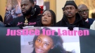 The family of a Connecticut woman, Lauren Smith-Fields who died last month, pictured here, in Bridgeport, Connecticut, on January 23, is accusing a local police department of violating their civil rights and mishandling the subsequent investigation. (Ned Gerard/AP via CNN)