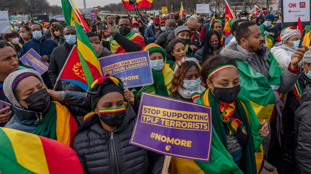Ethiopia protesters
