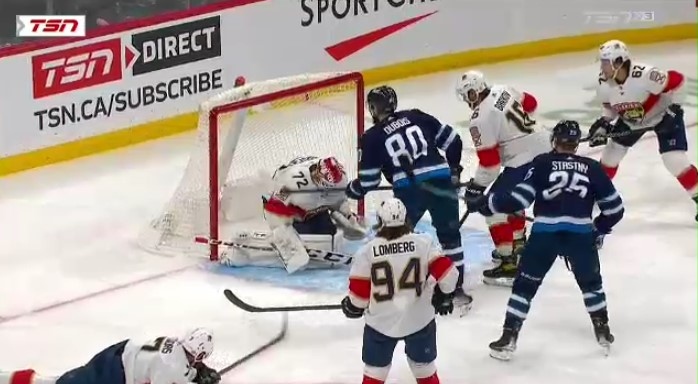 The Florida Panthers defeated the Winnipeg Jets 5-3 on Tuesday, Jan. 25.