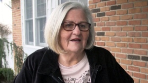 Jean Ebbert, 73, from Seaford, N.Y., helped police arrest a man accused of trying to scam her, Jan. 20, 2022. (CTV News)
