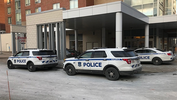 Halifax police responded to a report of a unresponsive person in a room at the Hampton Inn and Suites, at 1960 Brunswick Street. 