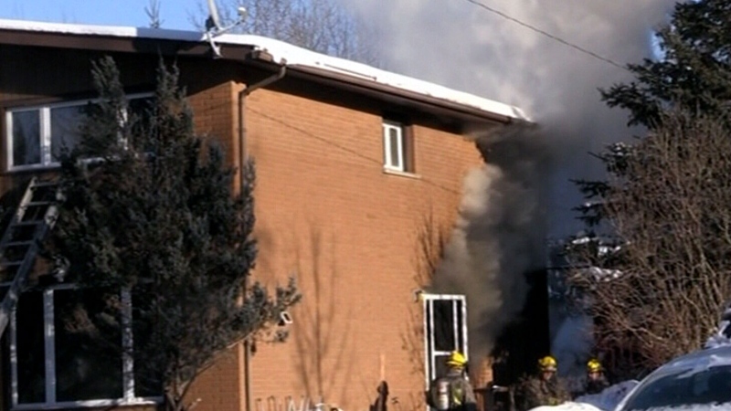 Tenants manage to escape Sudbury duplex fire
