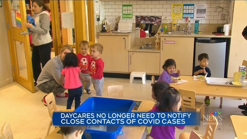 Changes to COVID guidelines for childcare centres
