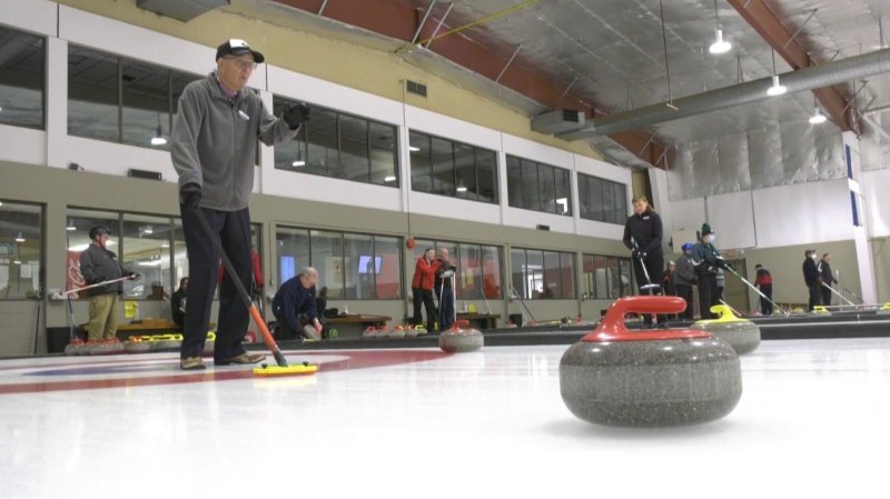 A 98-year-old veteran with a passion for curling