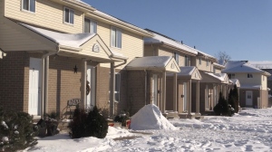 Rent-geared-to-income housing in London, Ont., Jan. 26, 2022. (Daryl Newcombe / CTV News)