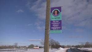 A father, who lost his teenaged daughter to suicide, is hoping the mental health banners flying in some New Brunswick communities will encourage people struggling with mental health to reach out for help. 