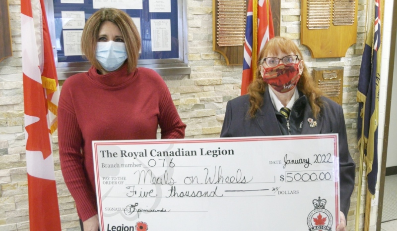 Various legion branches of the Royal Canadian Legion are distributing funds from the 2021 Poppy Campaign. (Molly Frommer/CTV News)
