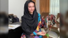 Anzorat Wali competed in taekwondo tournaments but was forced to stop when the Taliban banned women from participating.