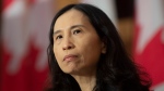 FILE - Chief Public Health Officer Theresa Tam listens to a question during a news conference Tuesday January 5, 2021 in Ottawa. THE CANADIAN PRESS/Adrian Wyld 